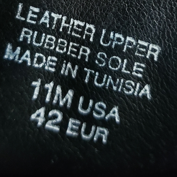 463gap Vera Wang Lavender label Cameron black burnished leather boots 11 - Picture 9 of 12